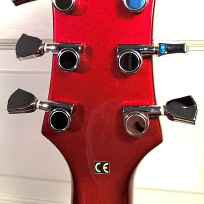 Guild DeArmond M-68 -- 2001; Red Sparkle Finish; Brand New Vintage-Style PUs & Chrome Dome Knobs image 13