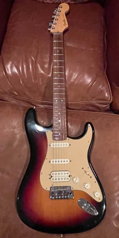 Fender American Deluxe  Stratocaster 3 color Sunburst image 1