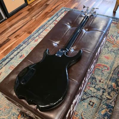1983 Kramer Stagemaster Bass - Aluminum Neck - Black with Graphics - w/OHSC image 14