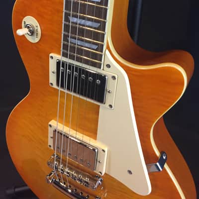 Agile AL-2000 Electric Guitar Flamed Lemon Burst image 9