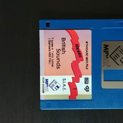 Edirol Edirol Roland New Wave British Sounds MiDi Disk image 3
