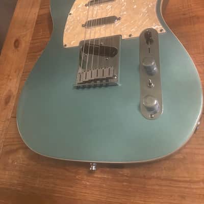 Fender Telecaster Plus V2 Lace Sensors TBX OHSC 1997 - Teal Green Metallic
