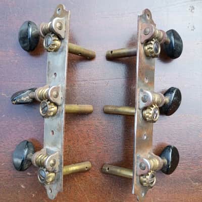 40s Kluson 3 on a plate open back tuners 3x3 set image 3