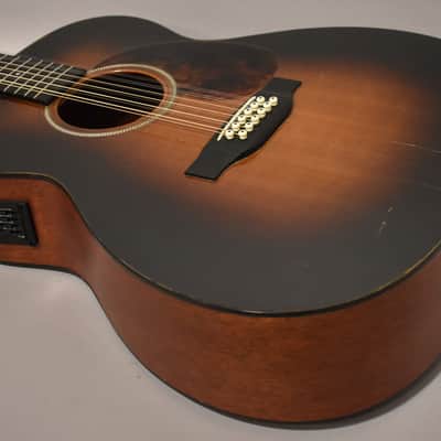 2006 Martin J12-16GT Jumbo 12-String Electro-Acoustic Sunburst w/Gig Bag image 8