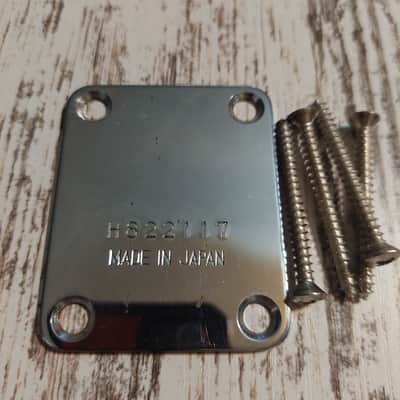 Ibanez 1982 SB70 Studio Hybrid Neck Bolt Plate w/ Screws MIJ image 1