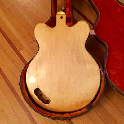 Gretsch Rally body and neck project husk 1968 Bamboo image 13