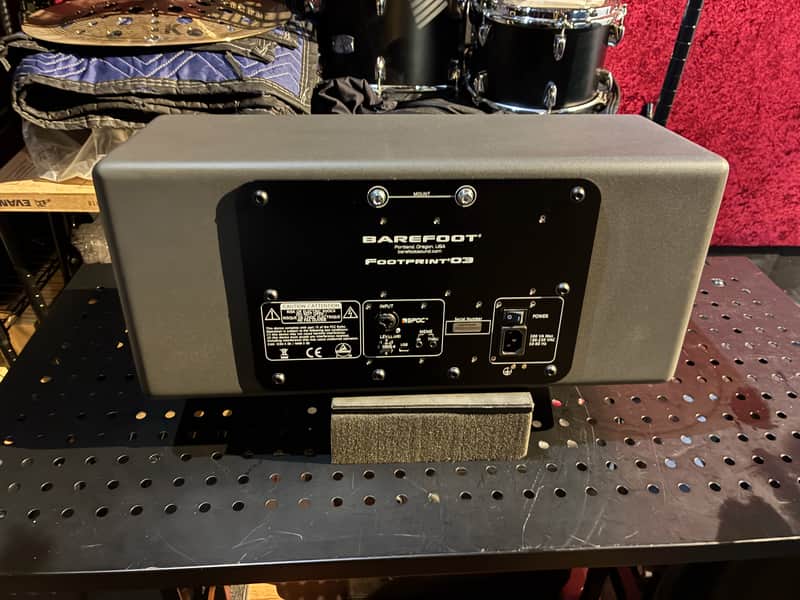 Barefoot Sound Footprint 03C Active Studio Monitor - Single 2025 - Present - Black image 1