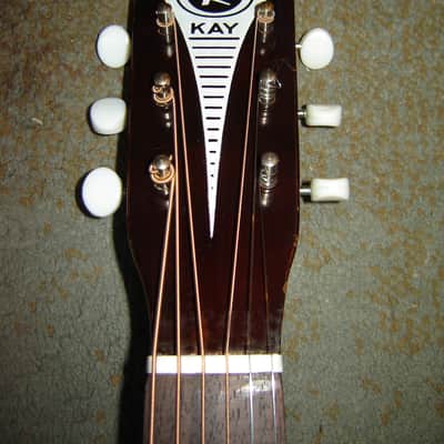 Kay Terz 3/4 Parlor guitar Late 50's - Early 60's - Wood image 6