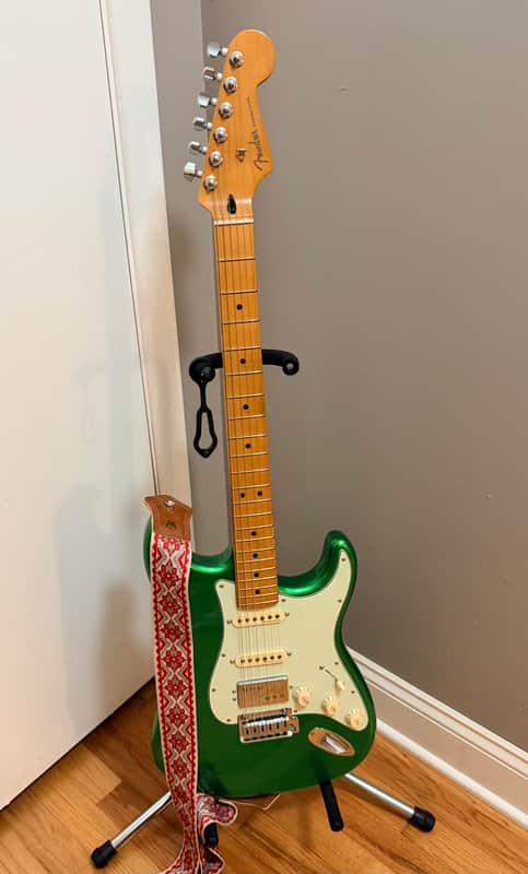 Fender Player Plus Stratocaster HSS with Maple Fretboard 2021 - Present - Cosmic Jade image 1