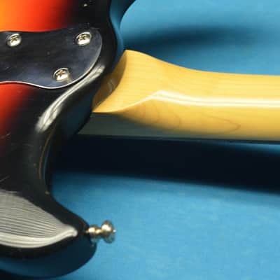 1965 Mosrite Ventures II Sunburst Electric Guitar with OHSC image 16
