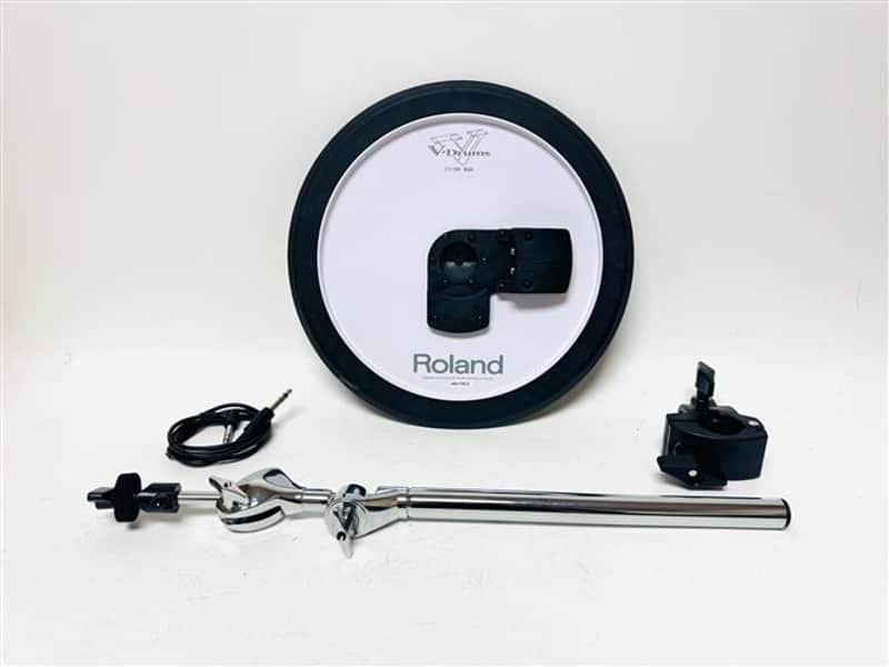 Roland CY-13R Ride White Back with Boom Arm image 1