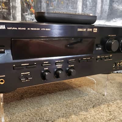 Yamaha Yamaha HTR-5250 5.1-channel vintage home theater audio/video receiver 90s  - Black image 4