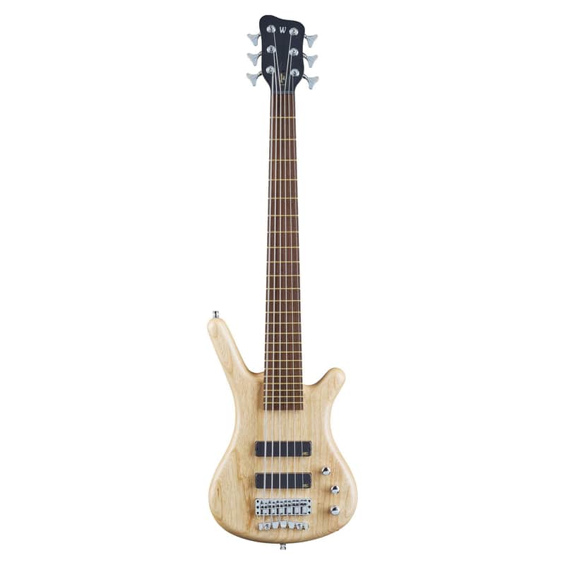 Warwick Pro Series Corvette Standard 6 String Active Ash Natural Transparent Satin GPS1246 90AA ASH FR image 1