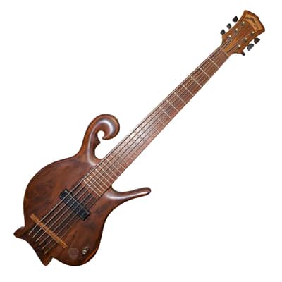 Carl Thompson 6 String Bass (Preowned)  Natural Bild 5