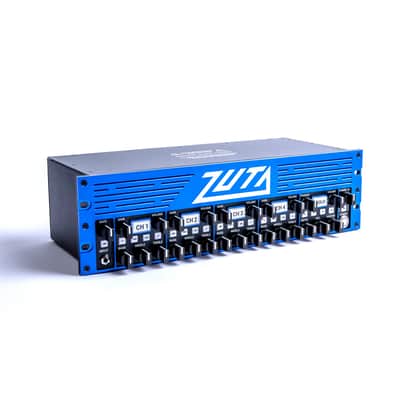Zuta GBG120 Custom Purple Rackmount Tube Amplifier - 6L6/6CA7 Tubes 120W image 2