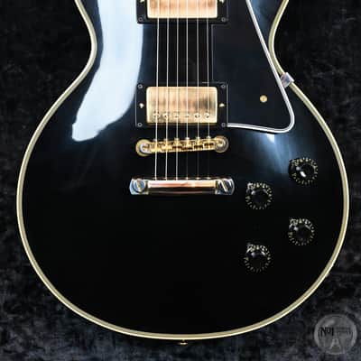 Gibson Les Paul Custom Reissue '57 VOS from 2024 in Ebony with original hardcase image 3