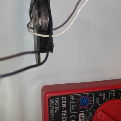 Fender STRATOCASTER Pickup 1979 grey bottom meter read 5.86 image 5