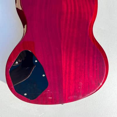 EPIPHONE ELITIST EB3 SHORT SCALE BASS 2005 - CHERRY image 8