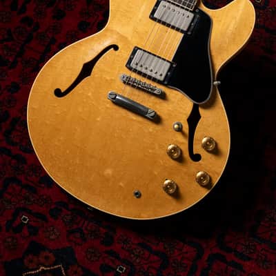 🇯🇵 1991 Orville by Gibson ES-335 Dot, 7.77lbs, USA Pickups, Long Tenon, Vintage Natural image 6