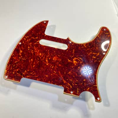 Custom Relic'd "Boots" Aged Fender 8 Hole Telecaster Pickguard Wide Bevel Celluloid Tortoiseshell image 1