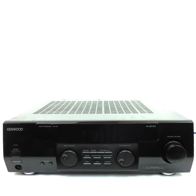 Kenwood AR-404 High Power Discrete Stereo Amplifier Receiver Sub Out Phono Jack image 1