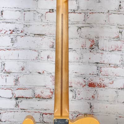 Fender -  75th Anniversary Vintera Road Worn 1951 Telecaster - Electric Guitar w/ Maple Fingerboard - Butterscotch Blonde - w/ Hardshell Case image 8