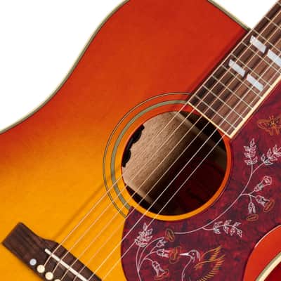 Epiphone Hummingbird Standard - Cherry Sunburst image 9