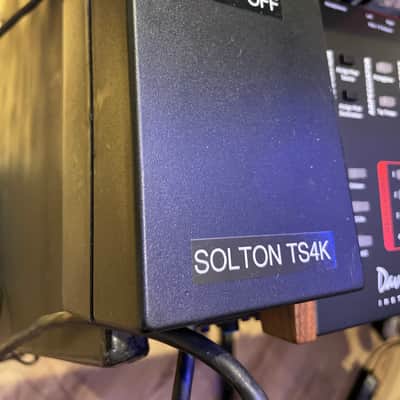 Rare Vintage Analog Solton Ts4k synth keyboard and the MS40 Expander with PSU, rare foot controller, manual and schematic! image 18