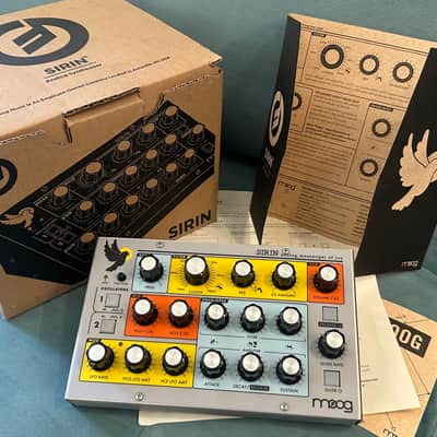 Moog Sirin Analog Messenger of Joy, Box and Manuals, Collector Mono Synth image 1