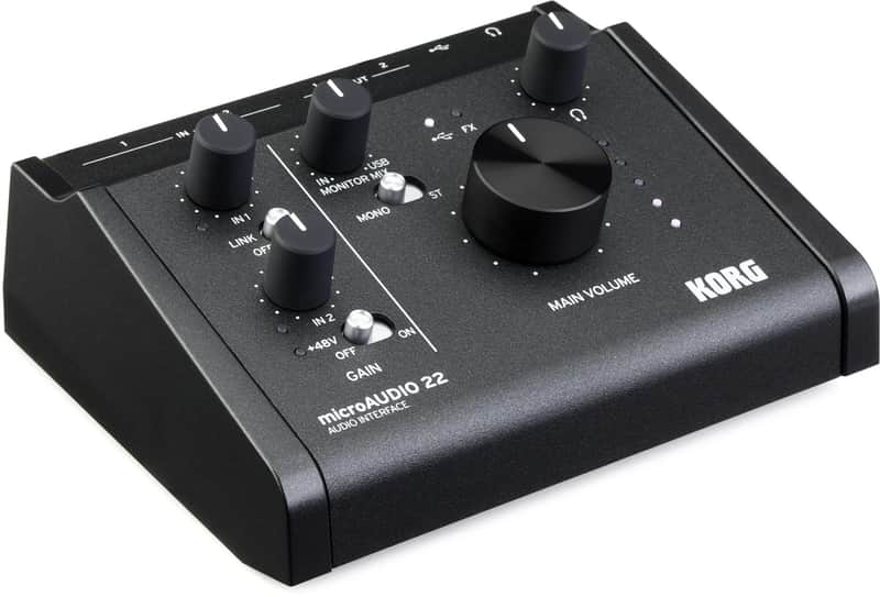 Korg microAUDIO 22 Audio Interface image 1
