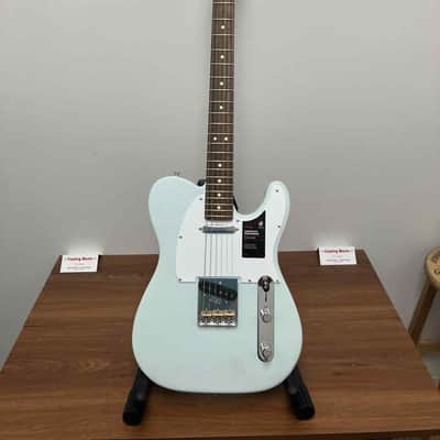 Fender American Performer Telecaster with Rosewood Fretboard 2018 - Present - Satin Sonic Blue image 2