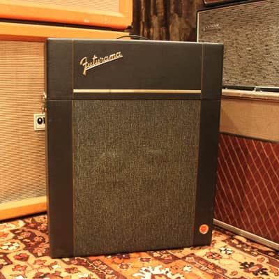 Vintage 1963 Selmer Futurama Bassist Major Valve Amplifier Head & Cabinet MINT image 1