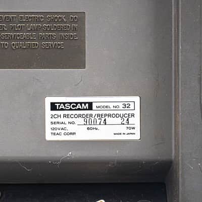 Tascam 32 2-Track Reel-to-Reel Tape Recorder / Producer Series image 12