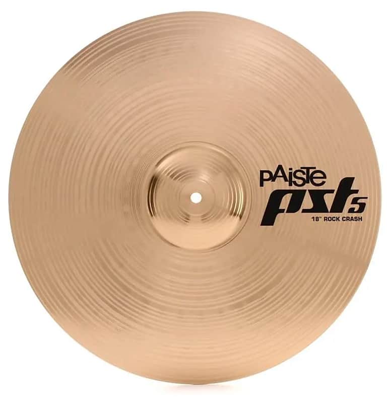 Paiste 18" PST 5 Rock Crash Cymbal image 1