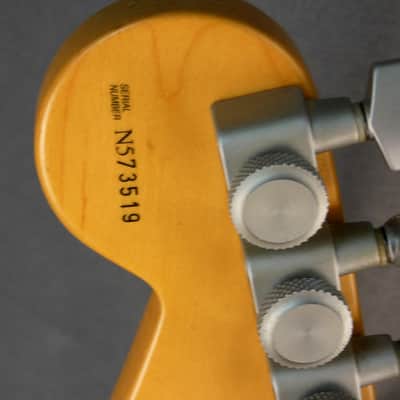 FENDER Stratocaster American Deluxe 1995 - Black - USA image 12