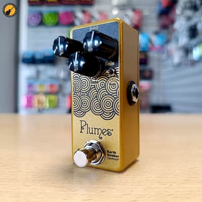 EarthQuaker Devices Plumes Mini Gold Edition - Gold image 4