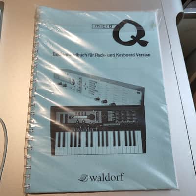 Immagine Waldorf micro Q owners manual for rack and keyboard version - 7