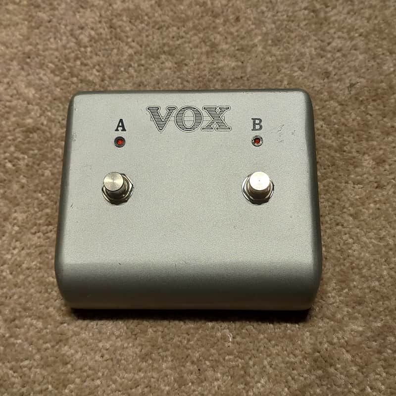 Vox VF002 2-Button Footswitch Silver