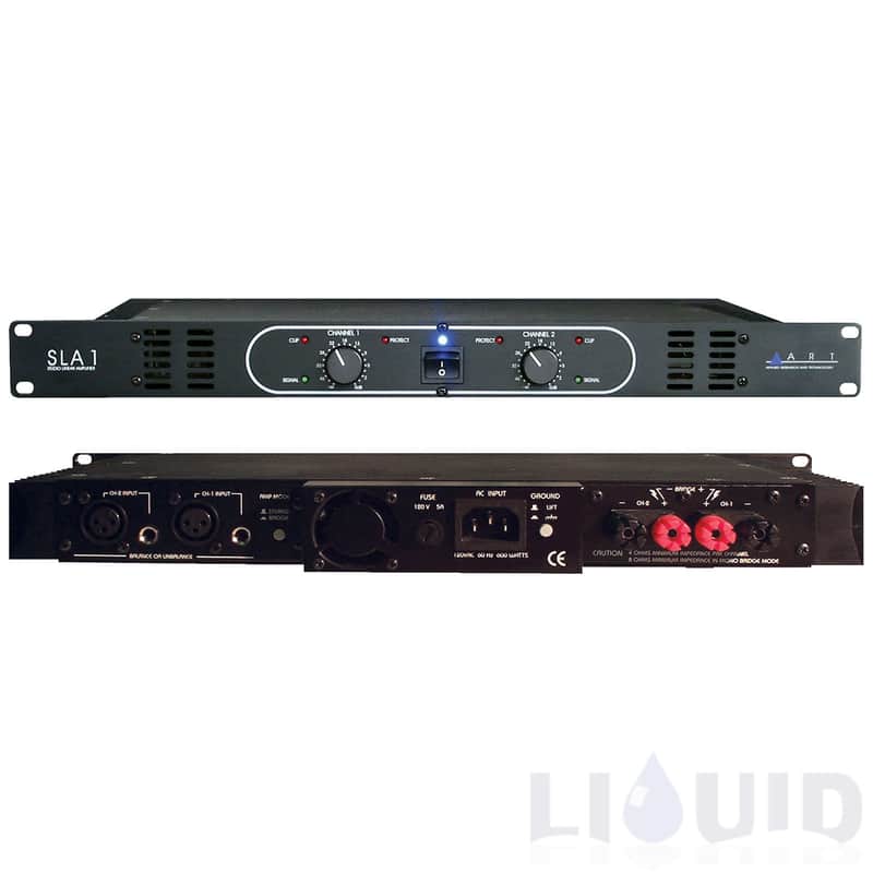 ART SLA1 Studio Linear 100W Compact Power Amplifier image 1