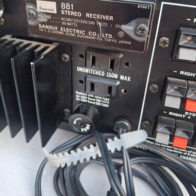 Rare Sansui 881, 65 Watt Amp, Top of the Line in Class, Recapped, Best Price, Superb, $999 Shipped! image 10