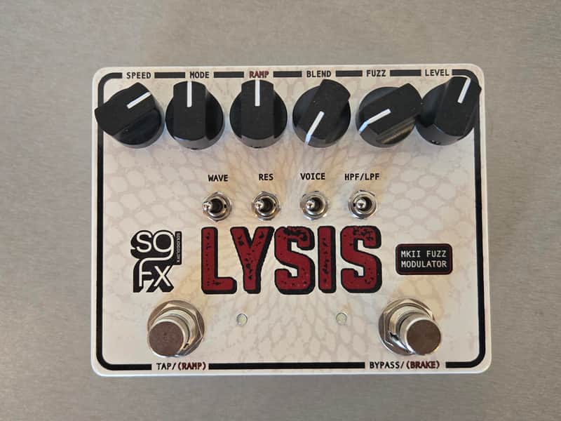 SolidGoldFX Lysis MKII Polyphonic Octave Fuzz Modulator Pedal image 1