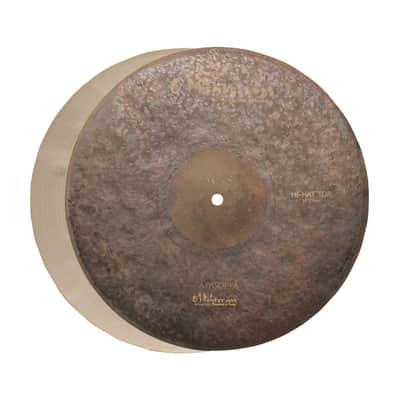 Mehteran Cymbals Ayasofya Series 15" Hi-Hat (Top 860- Bottom 1440 gr) - 20" Crash (1420gr) - 22" Ride (2820gr Raw) 3x set image 2
