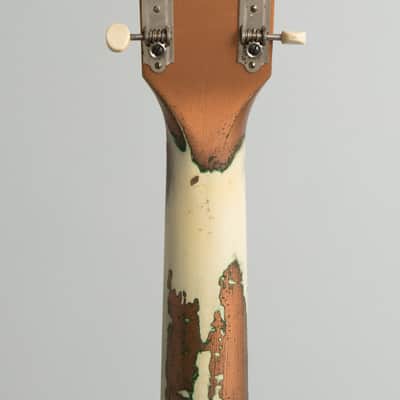 Harmony  H-44 Stratotone Solid Body Electric Guitar (1954), black tolex hard shell case. image 6