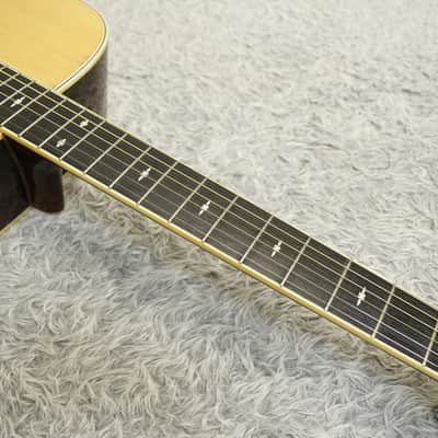 Vintage 1970's Yamaha FG-351B 636mm Scale length Acoustic Guitar Made in Japan image 3