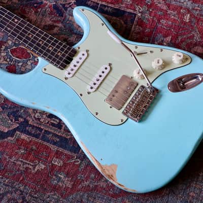 Sondelli Classic S -Daphne Blue Light Relic. NEW (Authorized Dealer) image 6