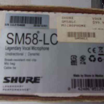 2 New Shure SM58 Vocal Microphones in boxes image 2