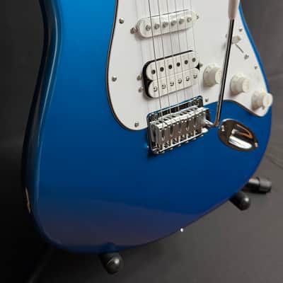 Fender Standard Stratocaster HSS Electric Guitar Aqua Marine Metallic (966) image 6