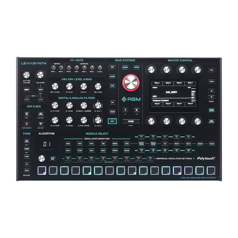 ASM Leviasynth Desktop Hybrid Algorithmic Synthesizer image 1