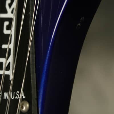 1986 Rickenbacker 620/12 string Midnight Blue BT Black binding + hardware image 14