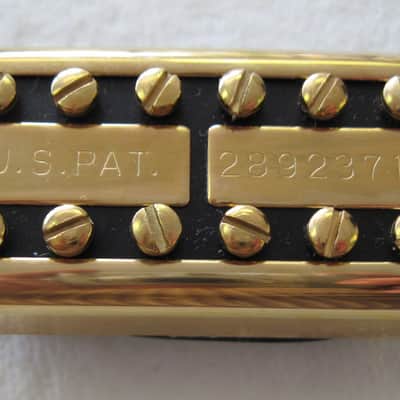 Gretsch Gold High Sensitivity Filtertron Neck Pickup with Mounting Screws 0062879149 image 1